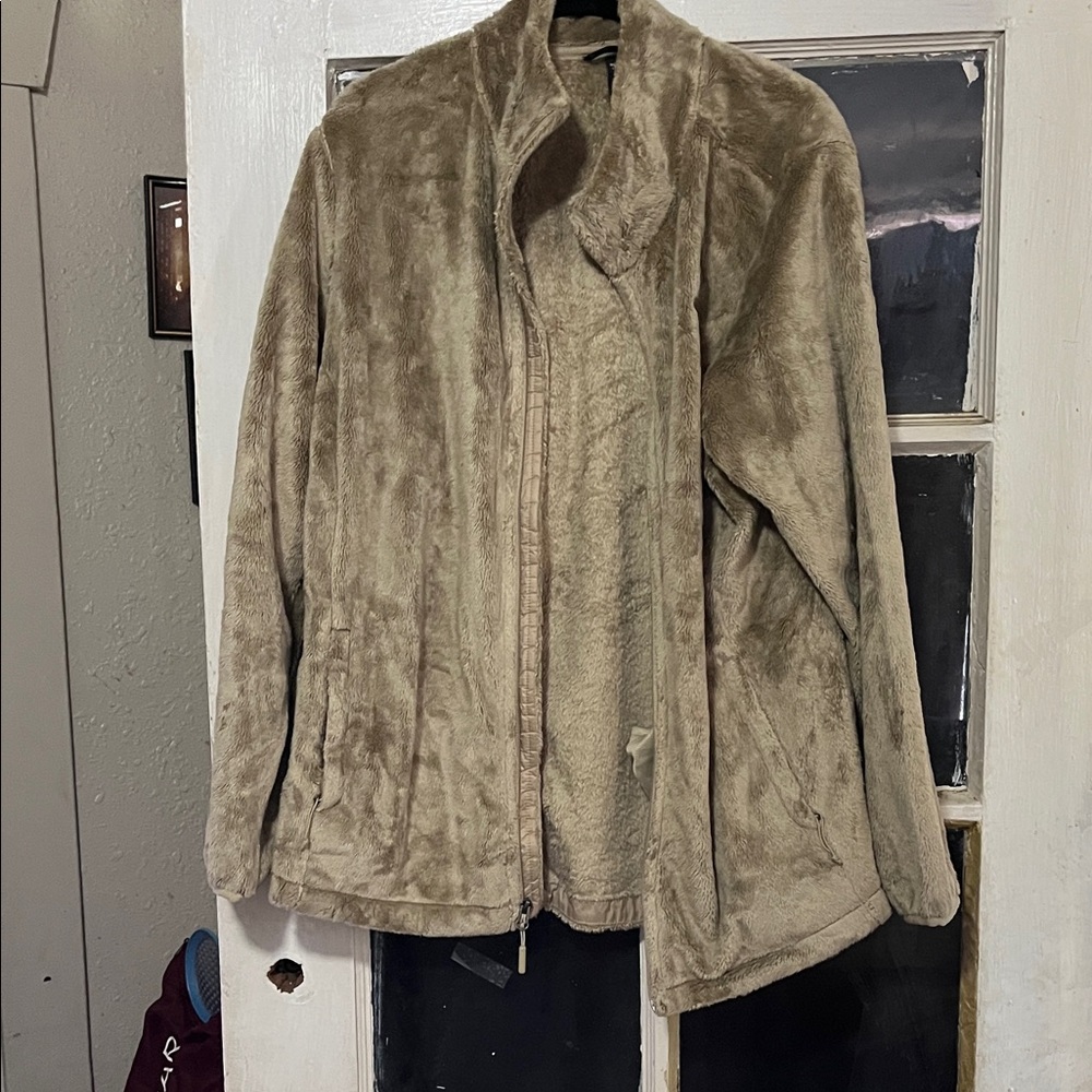 The North Face Tan Teddy Jacket
